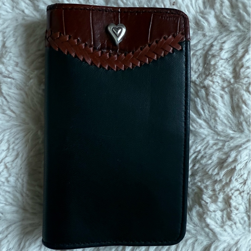 Brighton Elegant Black and Brown Women’s Wallet